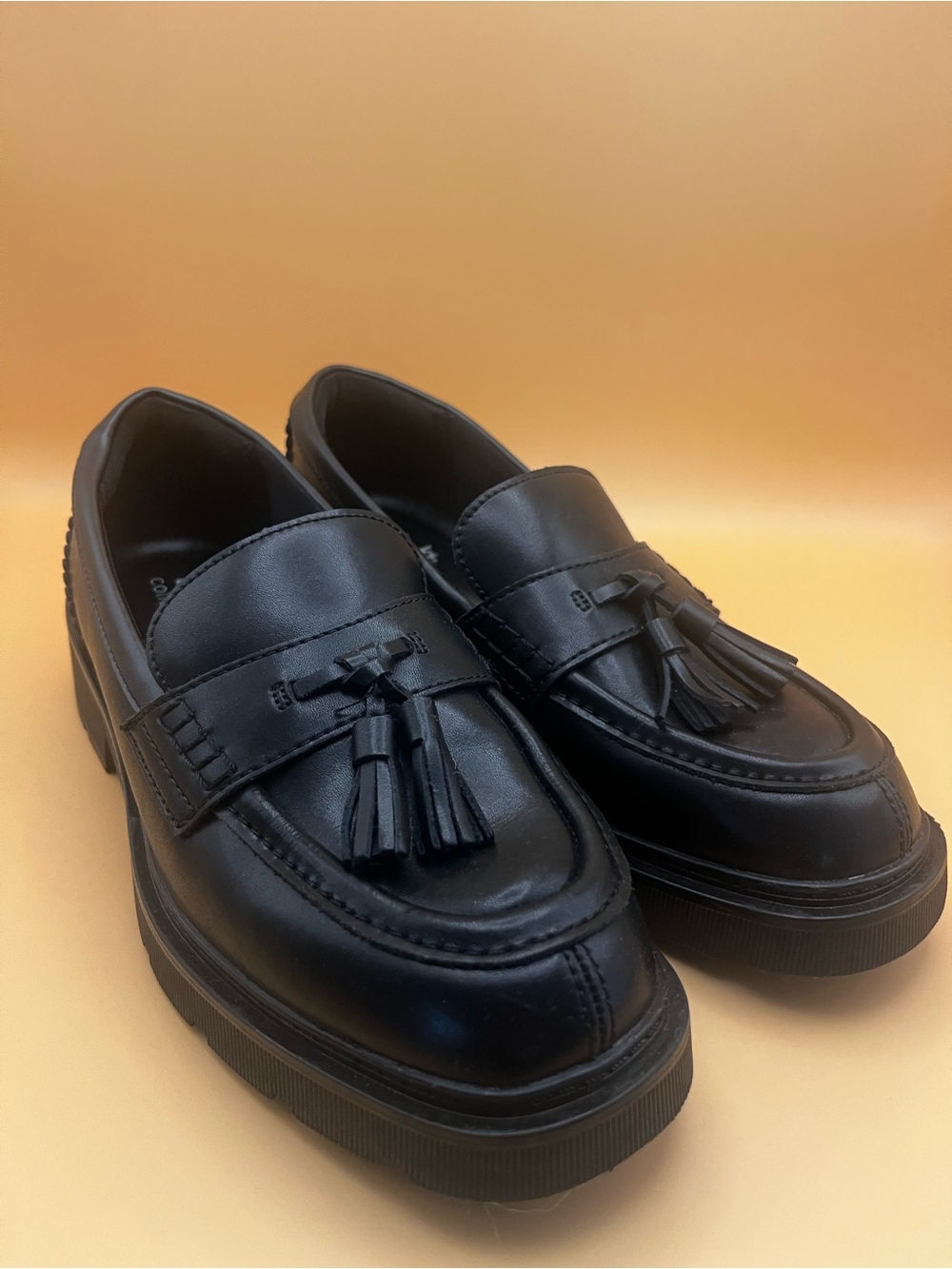 Clarks Lauryl Tassel - Black Loafer